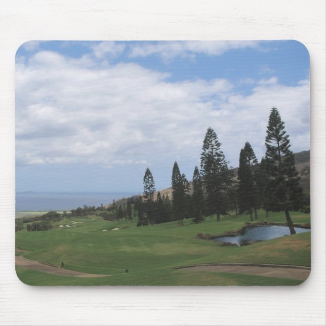 Mousepad O sonho do jogador de golfe (Frente)