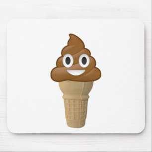 Mousepad O sorvete do chocolate ou é ele? Divertimento com