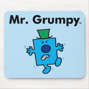 Mousepad O Sr. Mal-humorado do Sr. Homem é um Grump