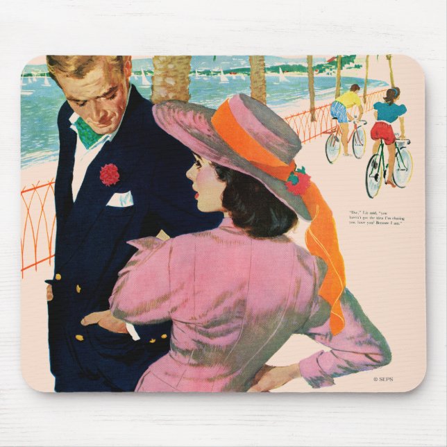 Mousepad O Stategy do amor (Frente)