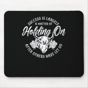 Mousepad O Sucesso Da Luta De Steer É, Em Grande Parte, Um 