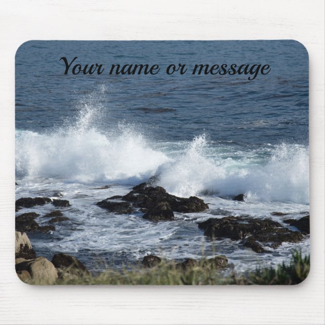 Mousepad O surf do Oceano Pacífico (Frente)