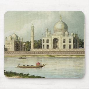 Mousepad O Taj Mahal, túmulo do imperador Shah Jehan e