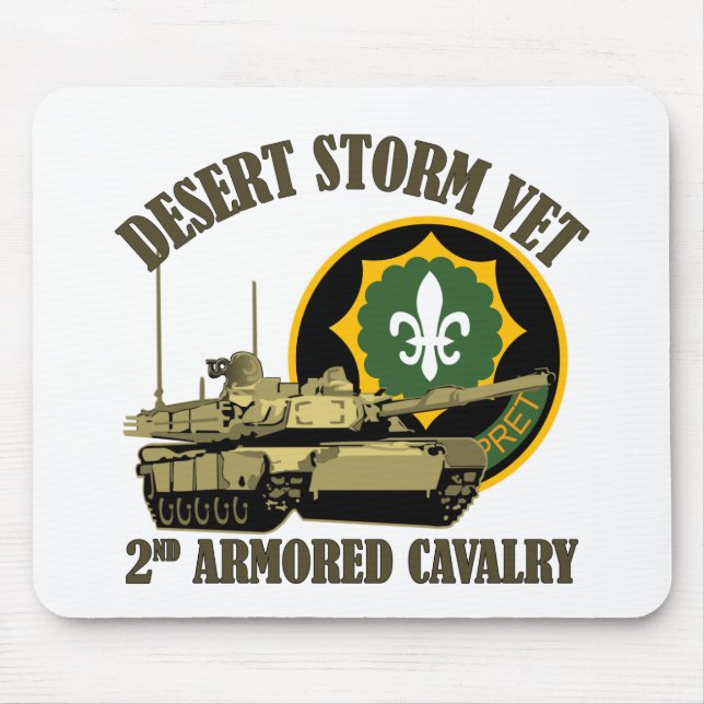 Mousepad ò Tanque do veterinário M1 da tempestade no (Frente)