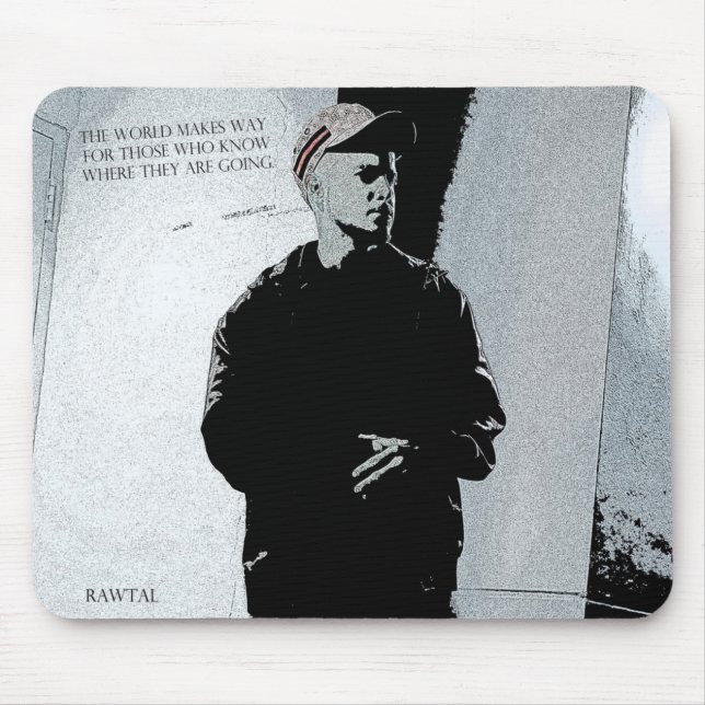 Mousepad O tapete do rato cru (Frente)