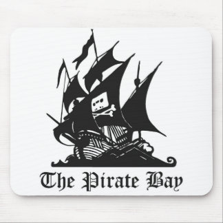 Mousepad O tapete do rato da baía do pirata