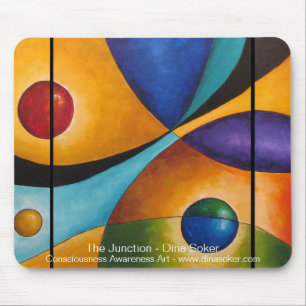 Mousepad O tapete do rato da junção