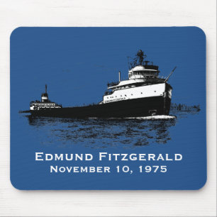 Mousepad O tapete do rato de Edmund Fitzgerald
