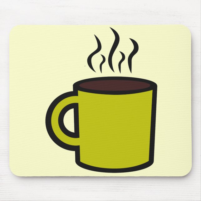 Mousepad O tapete do rato do café (Frente)