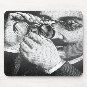 Mousepad O tapete do rato do inventor