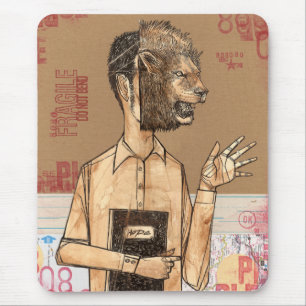 MOUSEPAD O TAPETE DO RATO DO LEÃO DA ESPERANÇA