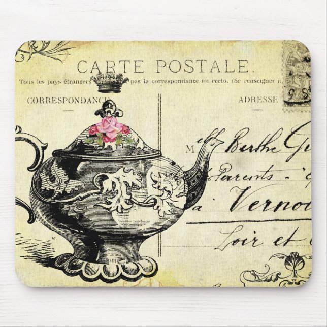 Mousepad o tea party do Queens (Frente)