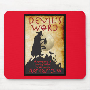 Mousepad O teclado do mouse de imagem do Cobrir do diabo