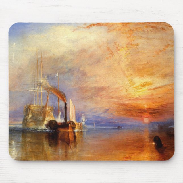 Mousepad O Temeraire de combate (Frente)