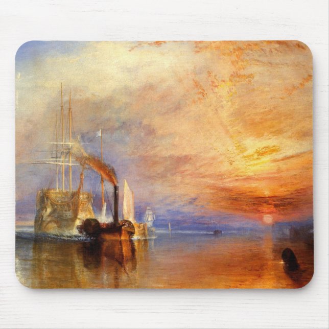 Mousepad O Temeraire de combate (Frente)