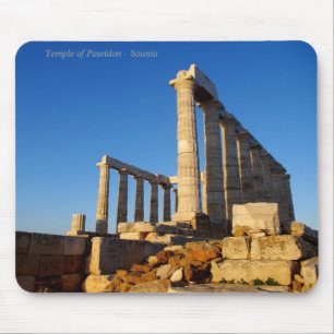 Mousepad O templo de Poseidon em Sounio
