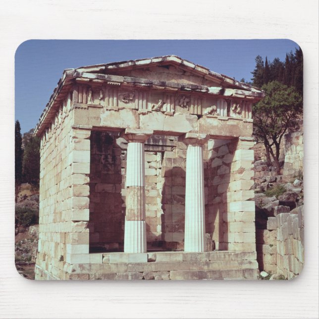 Mousepad O templo dos tesouros dos Athenians (Frente)