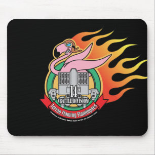 Mousepad O Terran de MechCorps que arde o tapete do rato de