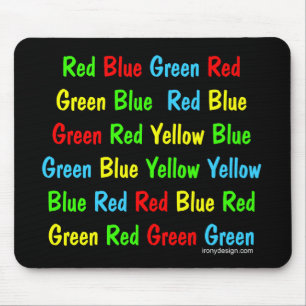 Mousepad O teste de Stroop