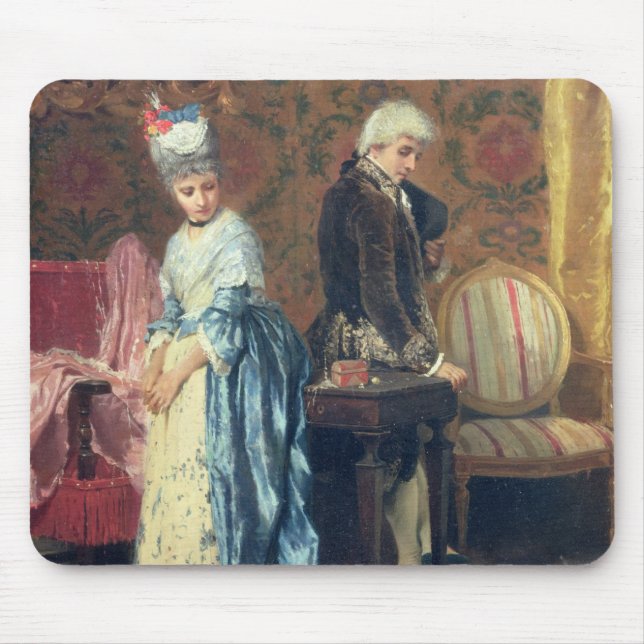 Mousepad O tiff dos amantes, 1872 (óleo no painel) (Frente)