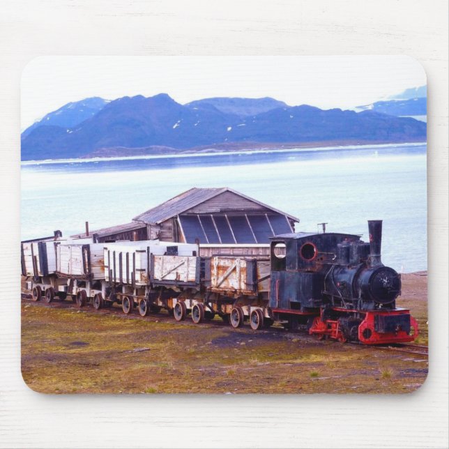 Mousepad O trem o mais northernmost do mundo (Frente)