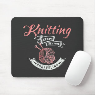 Mousepad O tricô me impede de decolar a manga