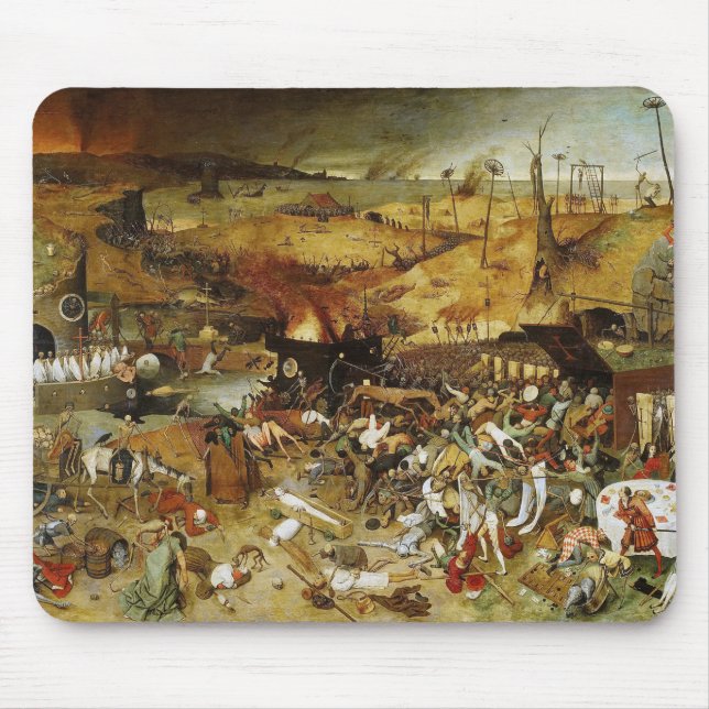 Mousepad O Triunfo da Morte Pieter Brueghel (Frente)