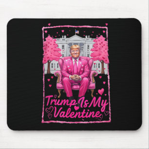 Mousepad O Trump É O Meu Namorados Coração Engraçado Válvul