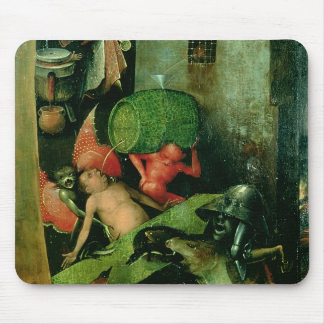 Mousepad O último julgamento: Detalhe do barril (Frente)