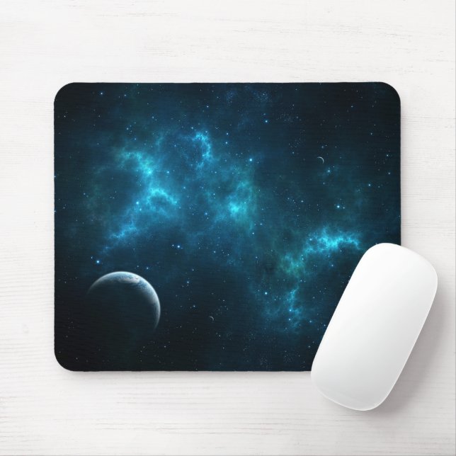 Mousepad O universo (Com mouse)