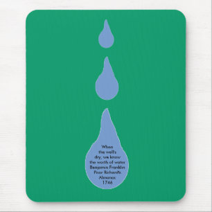 Mousepad O valor da água