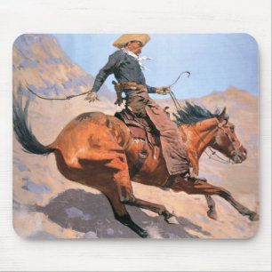 Mousepad O vaqueiro (óleo em canvas)
