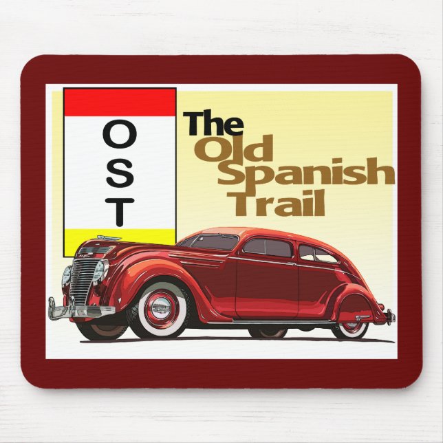 Mousepad O Velho Caminho Espanhol - Trilha Automática Histó (Frente)