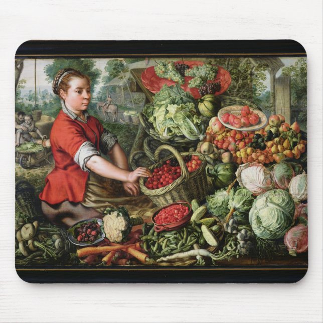 Mousepad O vendedor vegetal (Frente)
