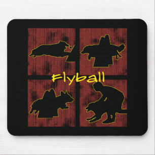 Mousepad O vermelho encaixota Flyball