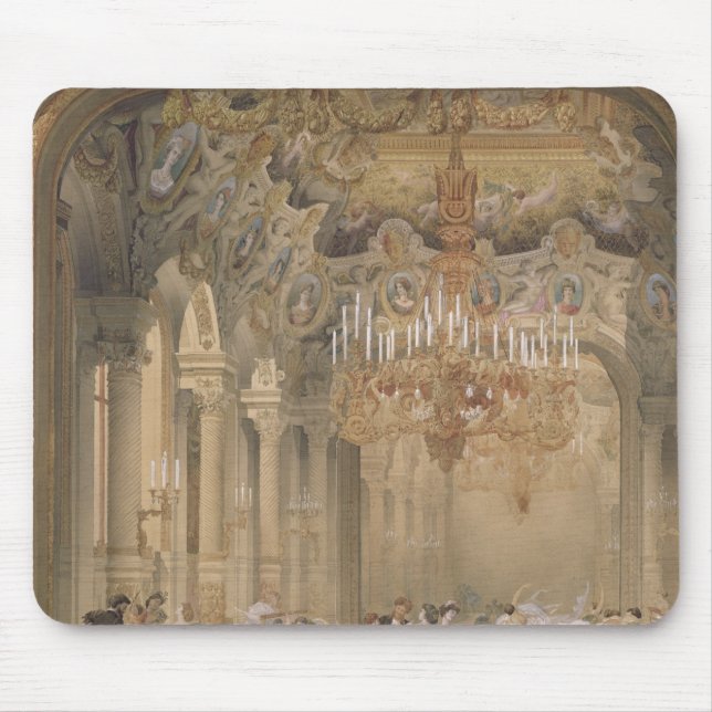 Mousepad O vestíbulo da ópera durante o intervalo (Frente)