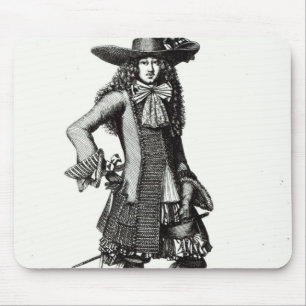 Mousepad O vestido da espada do verão, 1675
