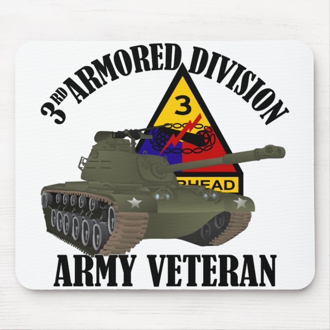 Mousepad ó Veterinário do ANÚNCIO - tanque de M-48 Patton (Frente)