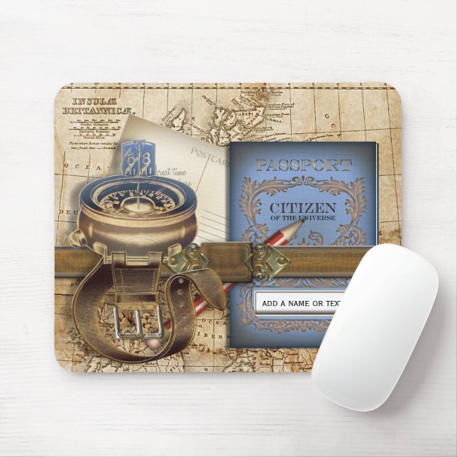 Mousepad O Viajante (Com mouse)