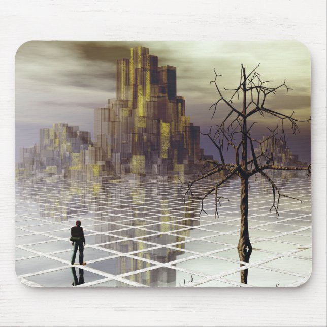 Mousepad O viajante #5 (Frente)