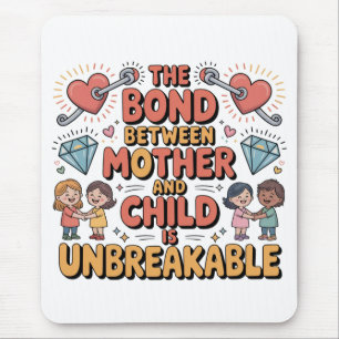 Mousepad O vínculo entre mãe e filho é inquebrável