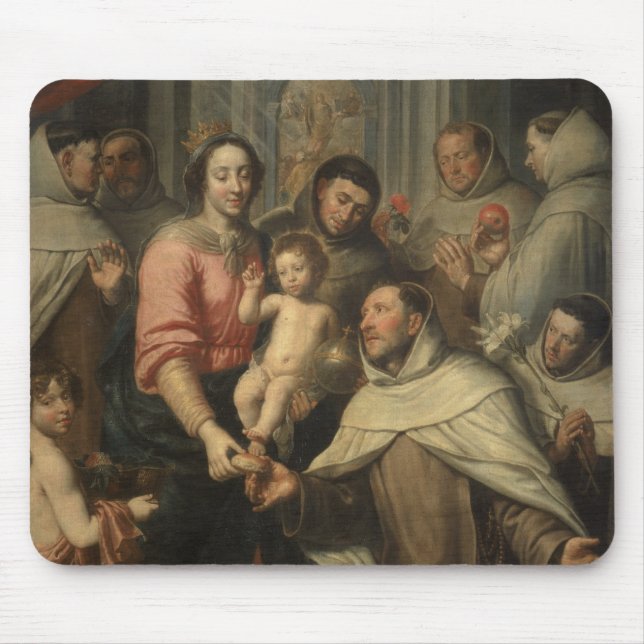 Mousepad O Virgin do Carmelites (Frente)