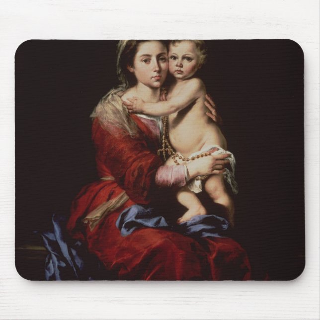 Mousepad O Virgin do rosário, c.1650 (Frente)