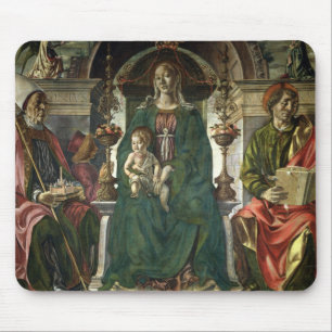 Mousepad O Virgin e os santos, 1474