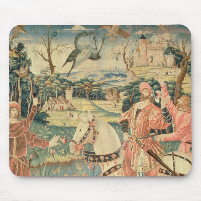 Mousepad O vôo da garça-real, Franco-Flamengo (Frente)