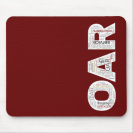 Mousepad OAR - Vermelho
