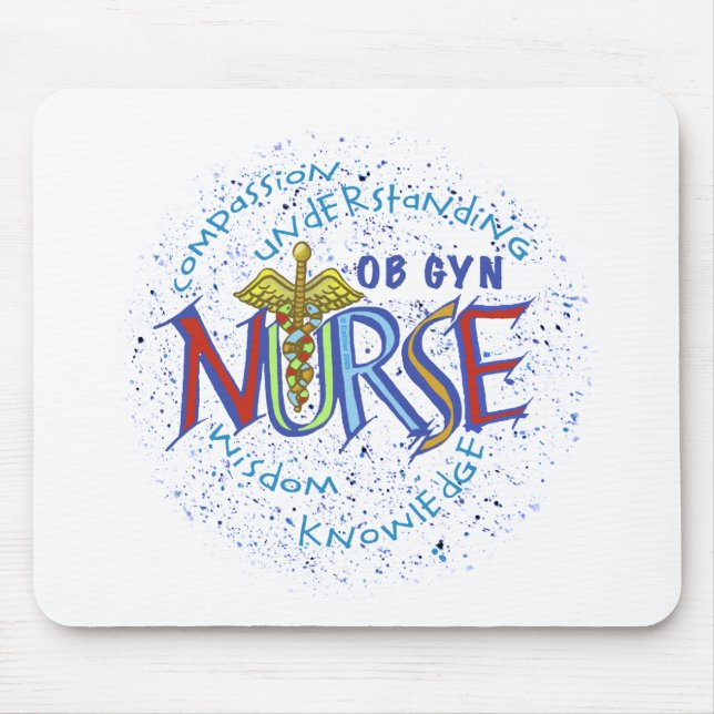 Mousepad Ob Gyn Nurse Motto (Frente)