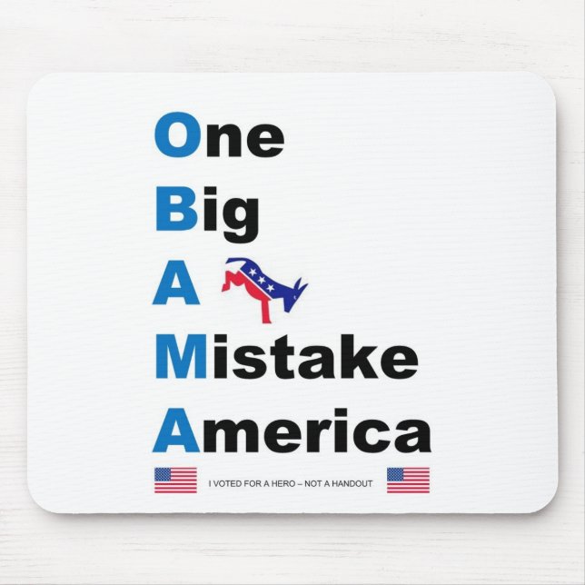 MOUSEPAD OBAMA (Frente)