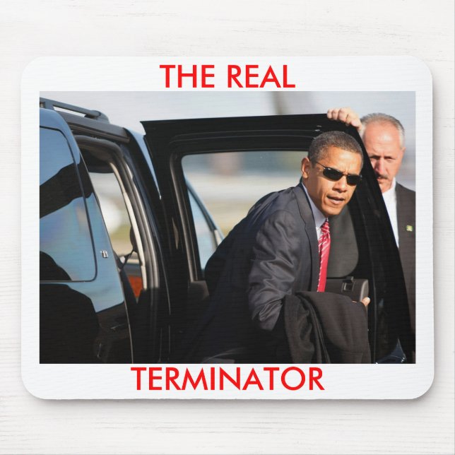 Mousepad Obama - o terminal real (Frente)