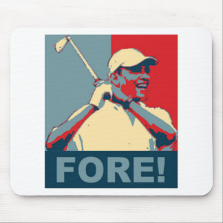 Mousepad Obama que Golfing NA FRENTE!
